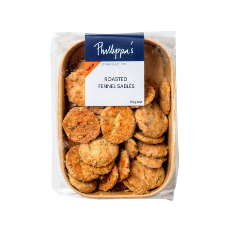 Roasted Fennel Sablés
