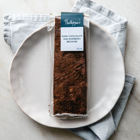 Dark Chocolate & Raspberry Brownie Strap