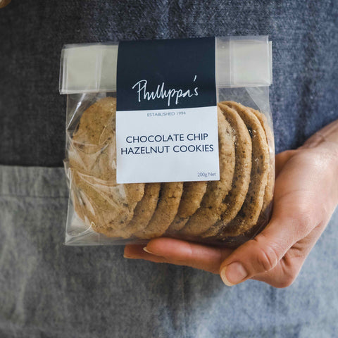 Chocolate Chip Hazelnut Cookies - Phillippa's Bakery