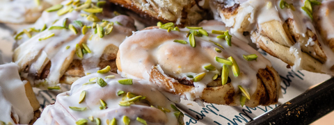 October Limited Edition Pistachio & Lemon Bun