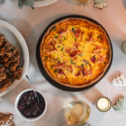 Ham & Cheddar Savoury Tart (Armadale only)