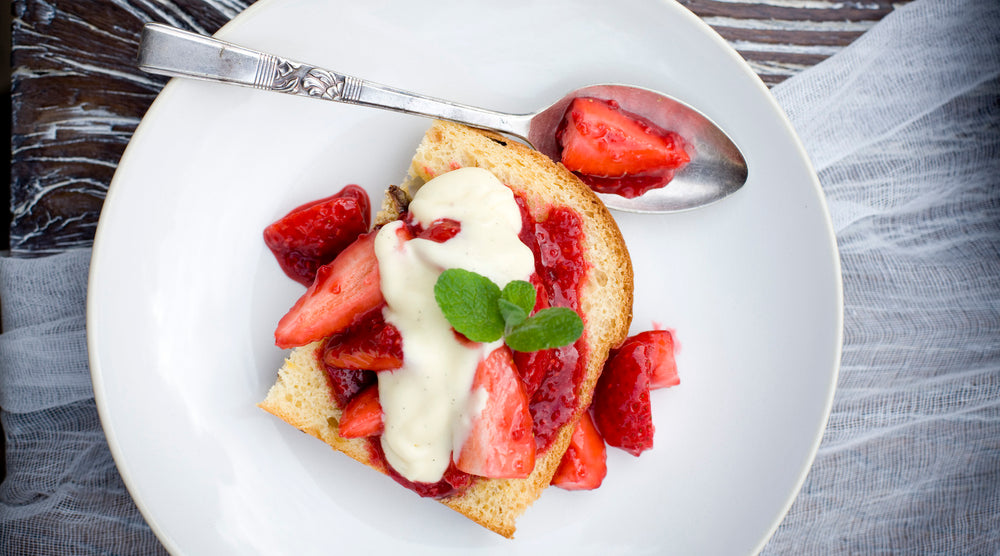 Strawberry Panettone ‘Breakfast’ Trifle