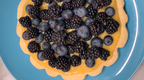 Lemon, Blackberry & Blueberry Shortcake