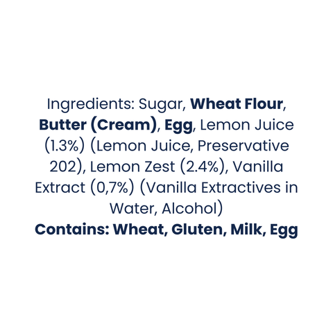 Vanilla Lemon Flowers