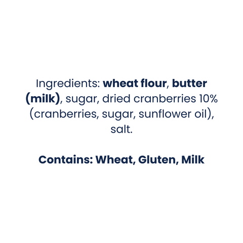 Cranberry Shortbread