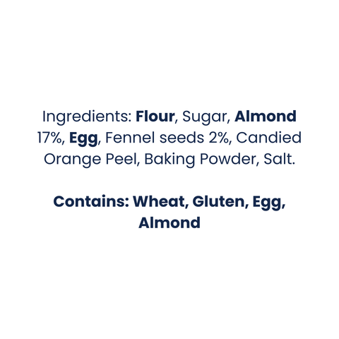 Fennel Almond Biscotti