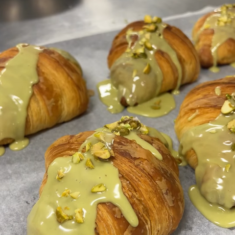 Pistachio Dressed Croissant (13 - 19 July Only)