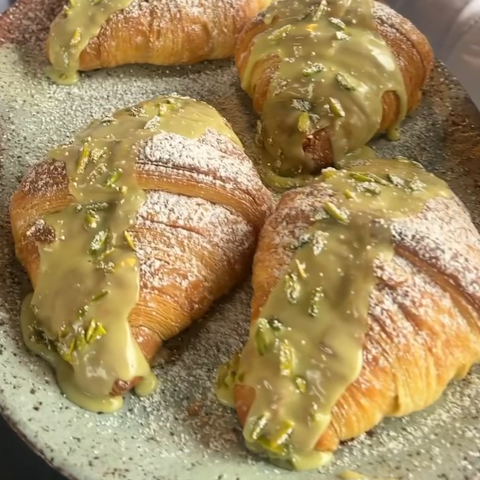 Pistachio Dressed Croissant (13 - 19 July Only)
