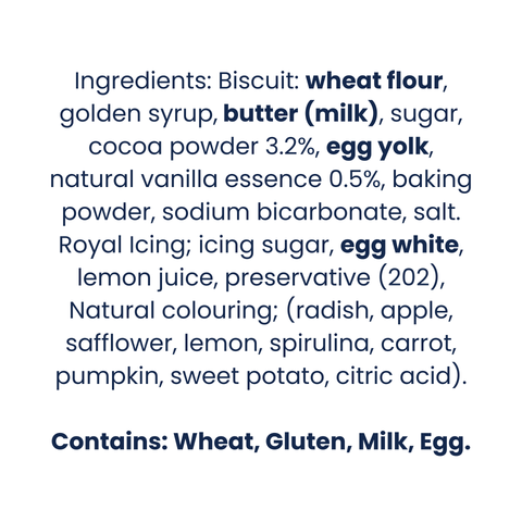 Chocolate Vanilla Bunnies with naturally coloured icing