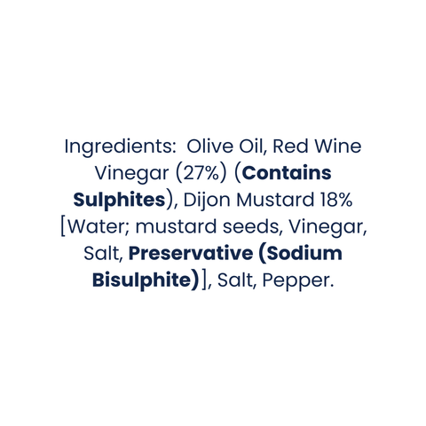 Dijon & Red Wine Vinaigrette