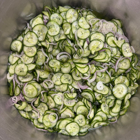 Pickled Spiced Cucumber