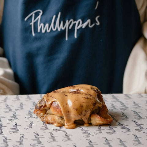 Limited Edition April Bun - Coffee Glazed Cinnamon Bun