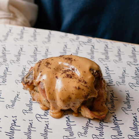 Limited Edition October Bun - Coffee Glazed Cinnamon Bun