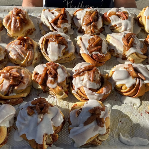Limited Edition June Bun - Spiced Apple Cinnamon Bun