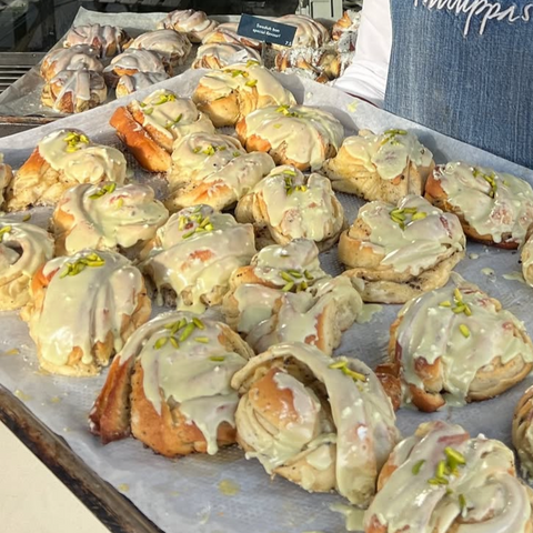 Limited Edition July Bun - Pistachio Cardamom Bun