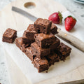 Raspberry Chocolate Brownie Slice - Phillippa's Bakery