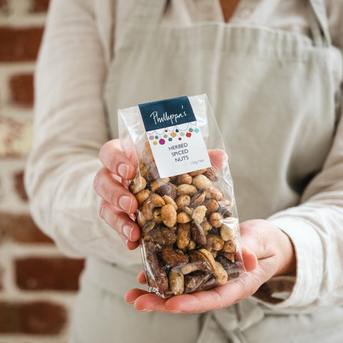 Case of Herbed Spiced Nuts 150g (12 Packets)