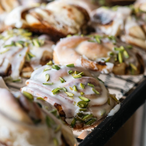 October Limited Edition Lemon & Pistachio Bun