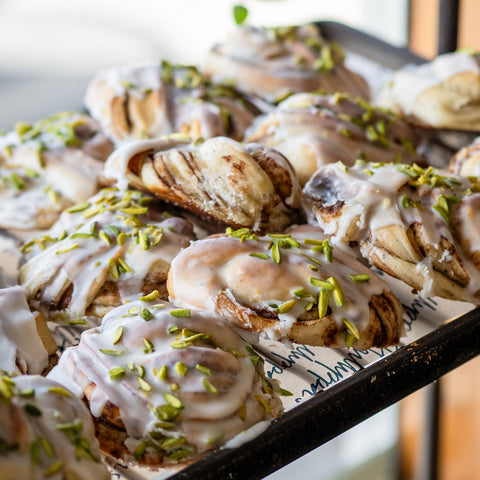 October Limited Edition Lemon & Pistachio Bun