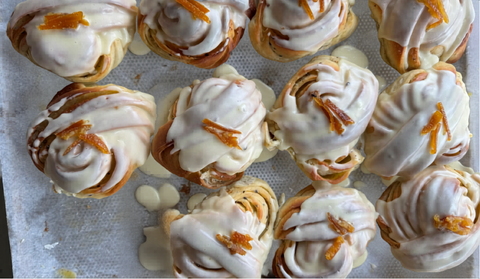 Orange Cardamom Buns