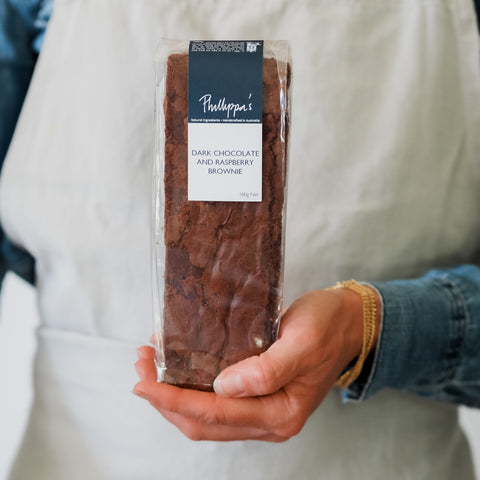 Dark Chocolate & Raspberry Brownie Strap