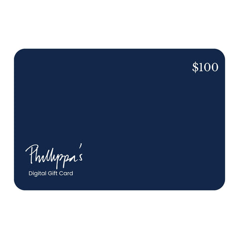Phillippa's $100 e-Gift Card