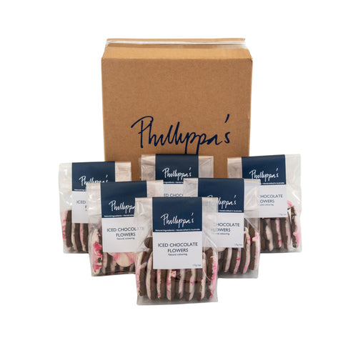 Interstate Trade - Iced Chocolate Vanilla Flowers (Case of 6)