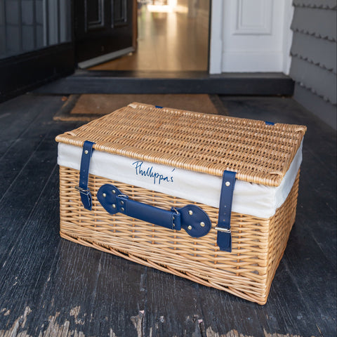 Phillippa's Bells & Whistles Wicker Basket