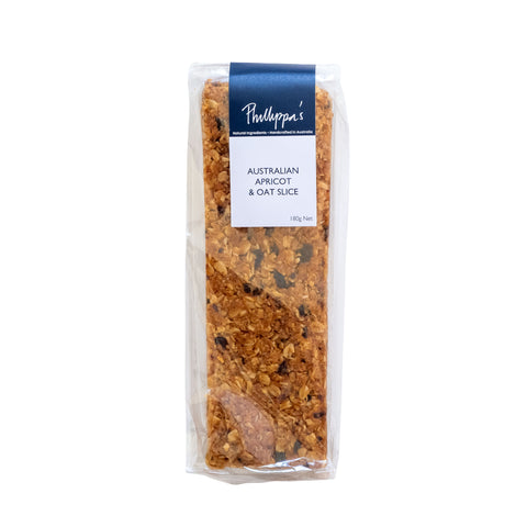 Apricot, Vanilla & Oat Slice