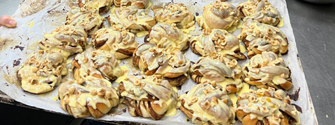 November Limited Edition Hazelnut & Orange Bun