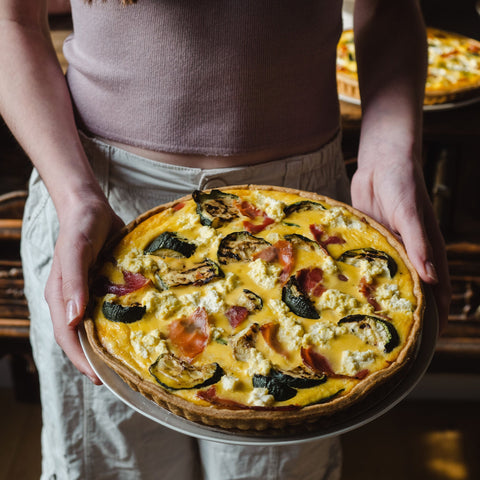 Zucchini Pancetta Tart (Armadale Only)