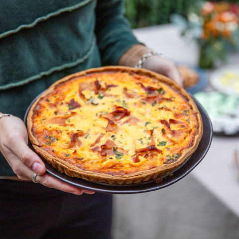 Ham & Cheddar Savoury Tart (Armadale only)
