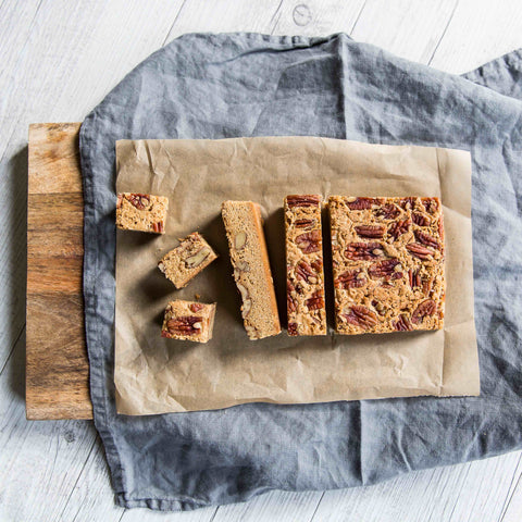 Pecan Caramel Slice - Phillippas Bakery