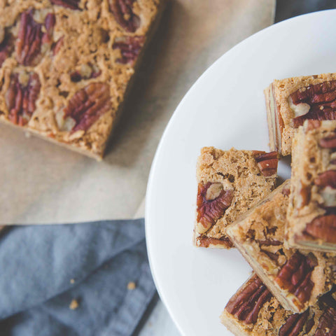 Pecan Caramel Slice - Phillippas Bakery