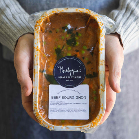 Beef Burgundy (GF) - Phillippa's Bakery