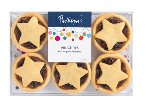 Vinefruit Mince Pies (1/2 dozen) - Phillippa's Bakery