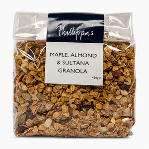 Maple Almond Sultana Granola - Phillippas Bakery