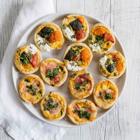 Mini Vegetarian Tartlets (Armadale only) - Phillippa's Bakery