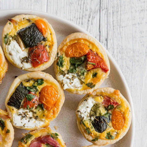 Mini Vegetarian Tartlets (Armadale only) - Phillippa's Bakery